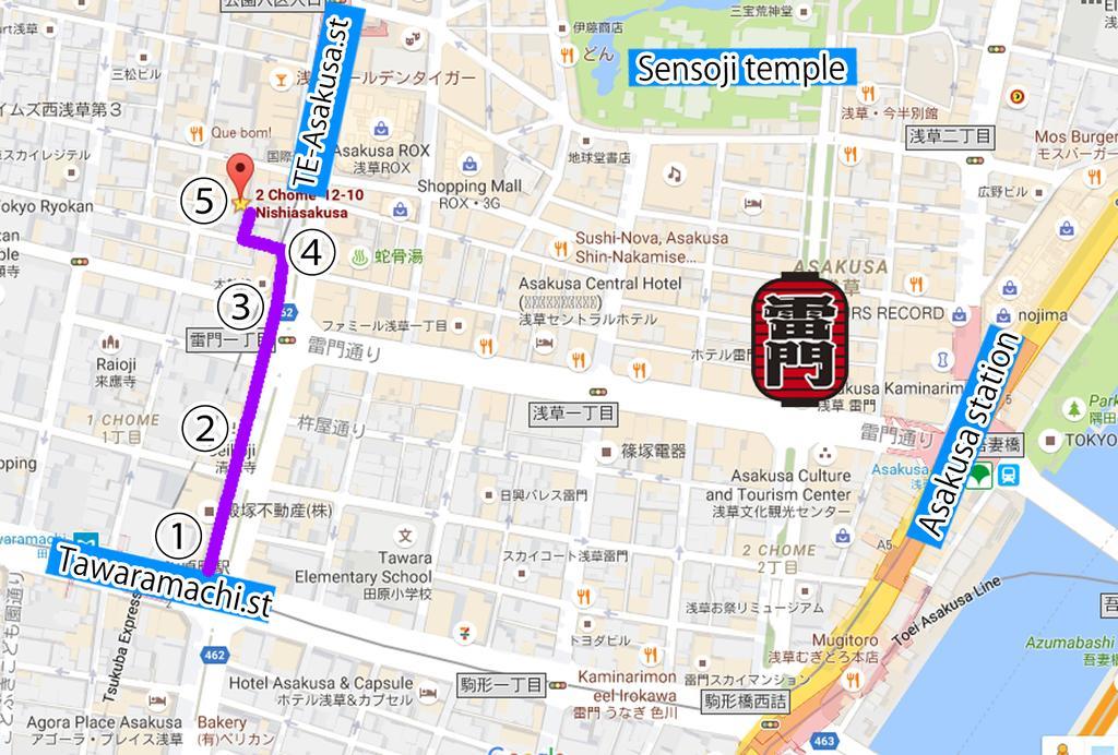 Asakusa Buttobi Tokyo Dış mekan fotoğraf